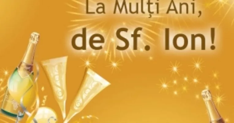 2 milioane de romani celebreaza ziua numelui cu ocazia sarbatorii Sfantul Ioan Botezatorul