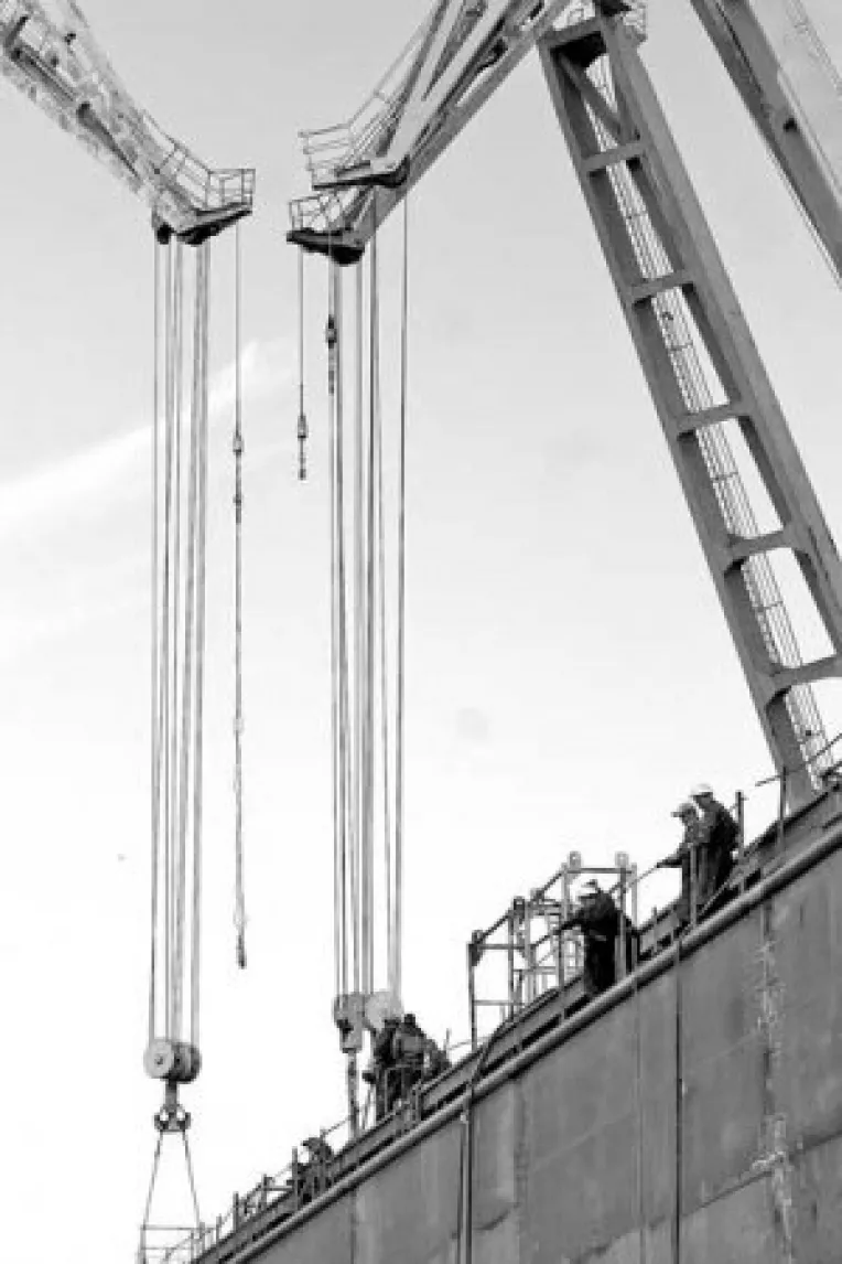 500 de navalisti au parasit Damen