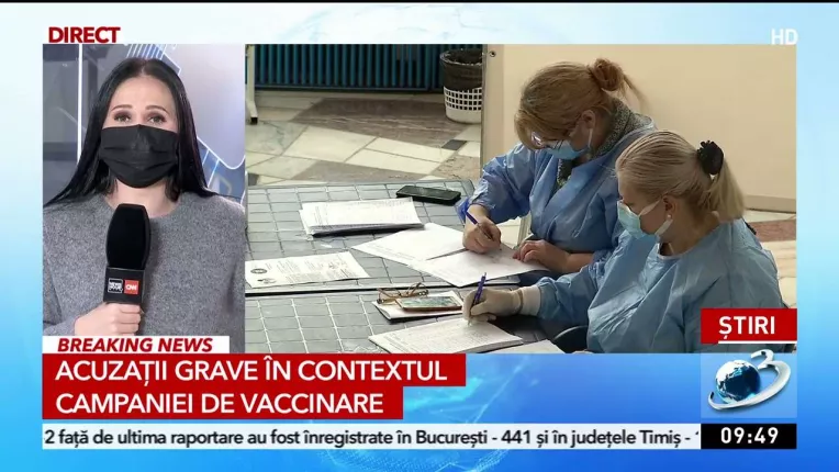 Acuzatii grave: Peste 2800 de certificate false de vaccinare emise! DNA efectueaza 13 perchezitii