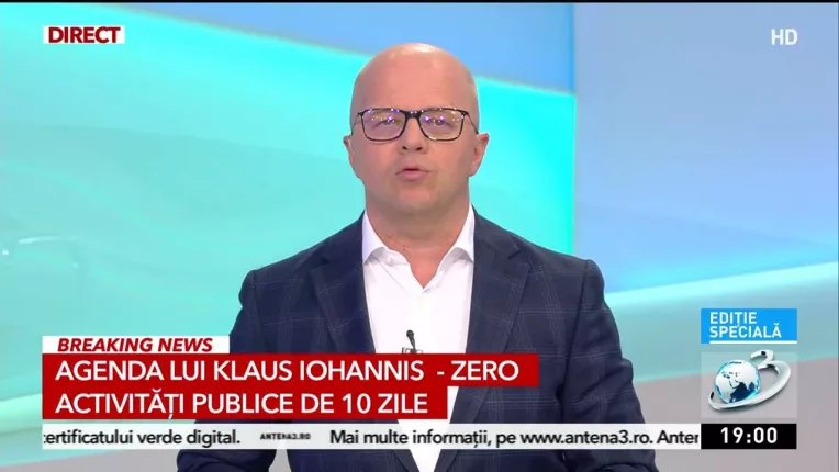 Agenda lui Klaus Iohannis - zero activitati publice de 10 zile
