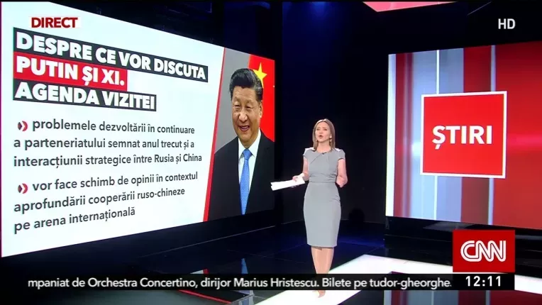 Agenda vizitei lui Xi Jinping la Moscova