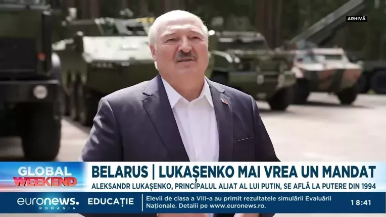 Aleksandr Lukasenko mai vrea un mandat in fruntea Belarusului. Se afla la putere din 1994