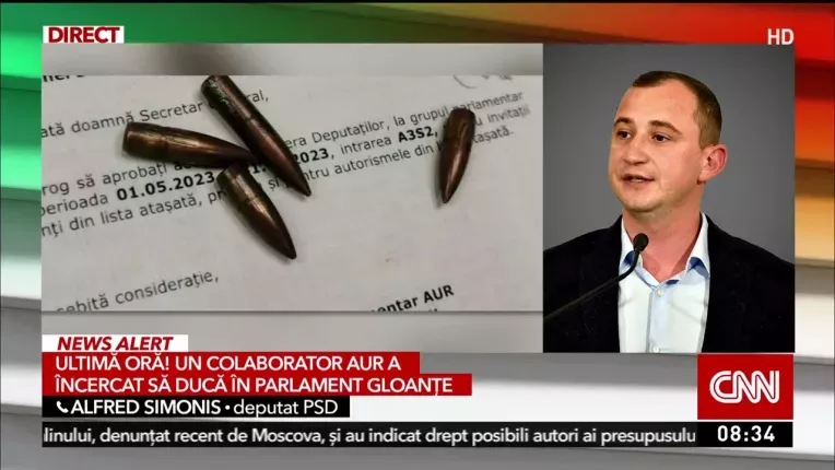 Alfred Simonis, detalii exclusive despre femeia care a incercat sa intre cu gloante in Parlament