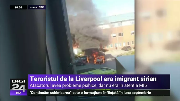 Autorul atacului terorist din Liverpool a fost identificat