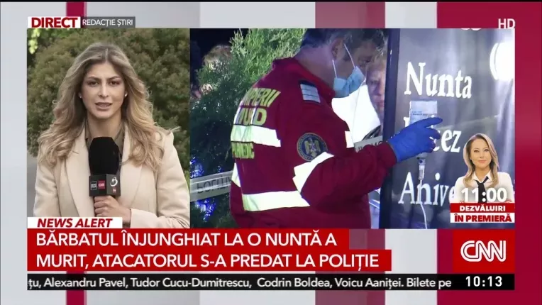 Barbatul injunghiat la o nunta din Bragadiru a decedat. Agresorul s-a predat la politie