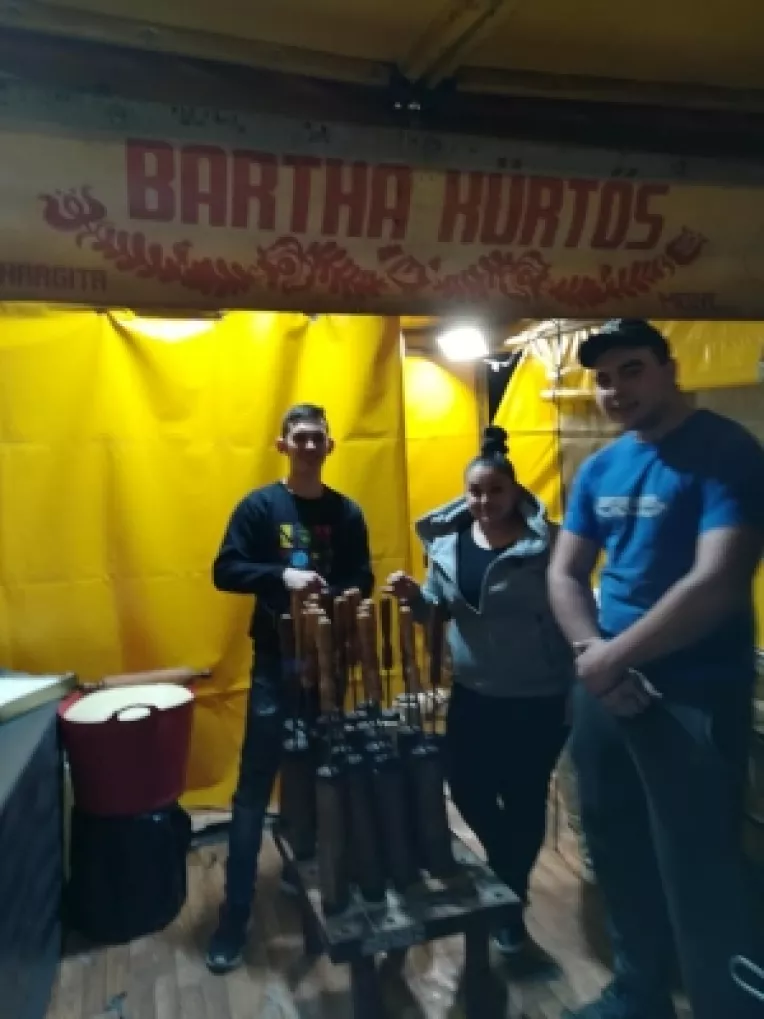 Bartha Szilard de la Bartha Kurtos din Harghita: Cel mai cautat la targul de la MTR afost kurtos kolacs cu nuca!