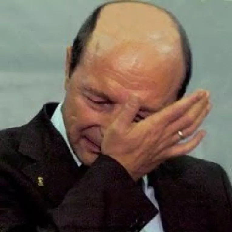 Basescu a plans din nou 