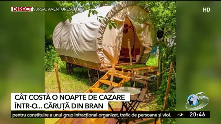 Cat costa o noapte de cazare intr-o caruta in vacanta de Paste, in Brasov