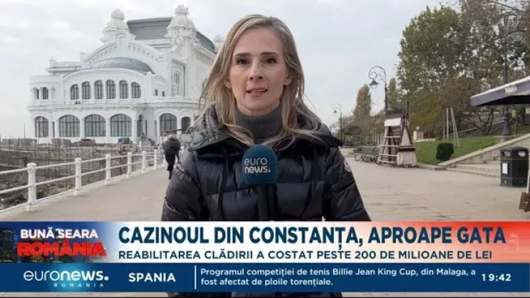 Cazinoul din Constanta, aproape gata. Reabilitarea cladirii a costat peste 200 de milioane de lei