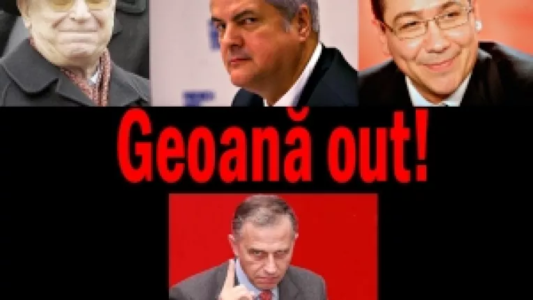 Cine si de ce deplange eliminarea lui Geoana din PSD