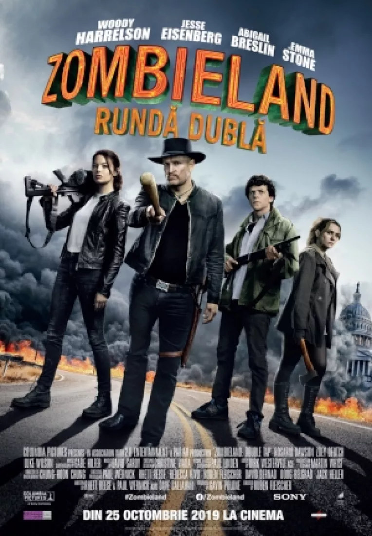 Comedia horror Zombieland: Runda dubla deschide Dracula Film Festival