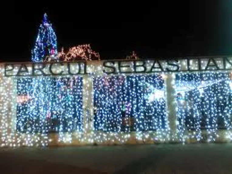 Craciun in parcul Sebastian