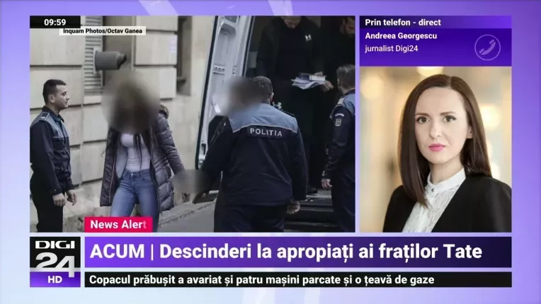 Descinderi de amploare la apropiati ai fratilor Andrew si Tristan Tate