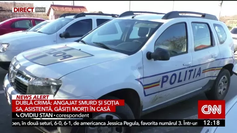 Ei sunt Nicu si Alexandra, sotii ucisi in aceasta dimineata in casa lor din Bran