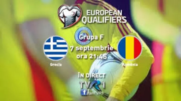 EURO 2016: GRECIA - ROMANIA, AZI, ORA 21:45, IN DIRECT PE TVR1