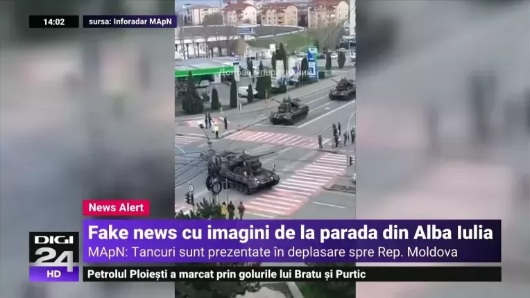 Fake news despre sisteme HIMARS si Gepard romanesti care se indreapta spre Republica Moldova