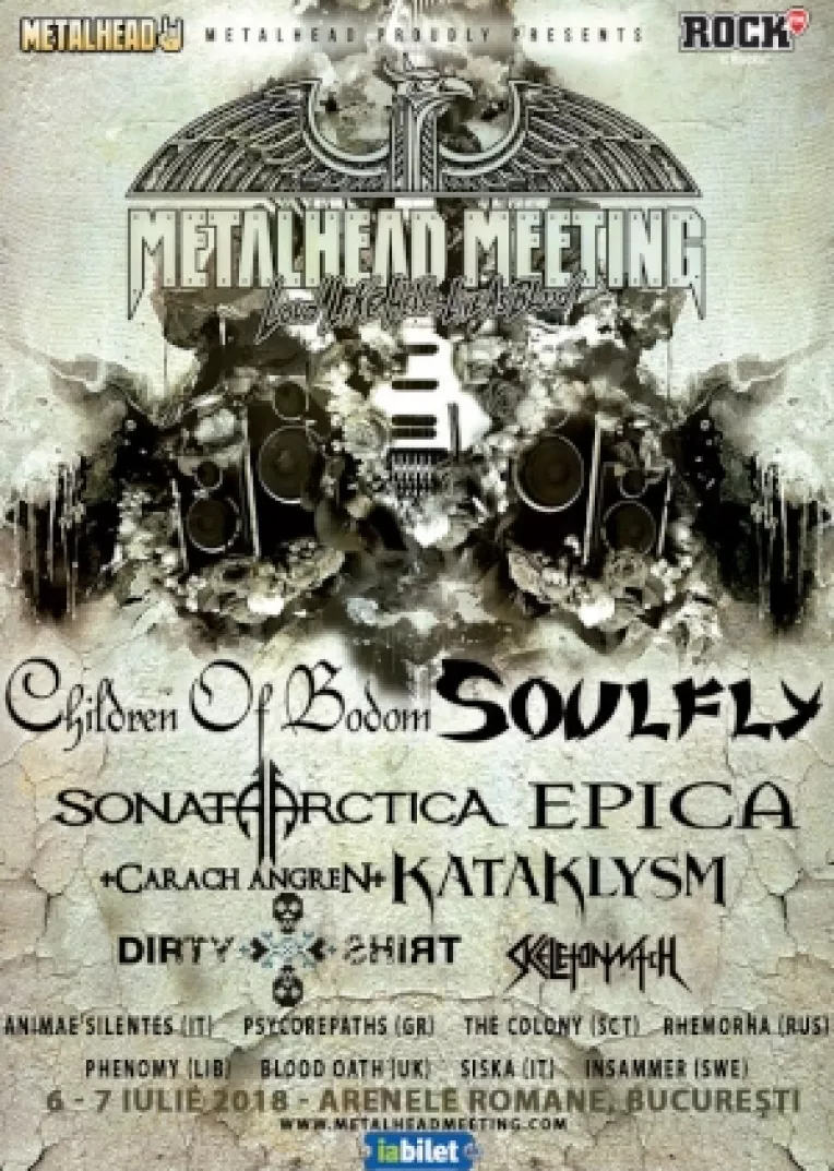 Festivalul Metalhead Meeting va avea loc pe 6 si 7 iulie la Arenele Romane din Bucuresti