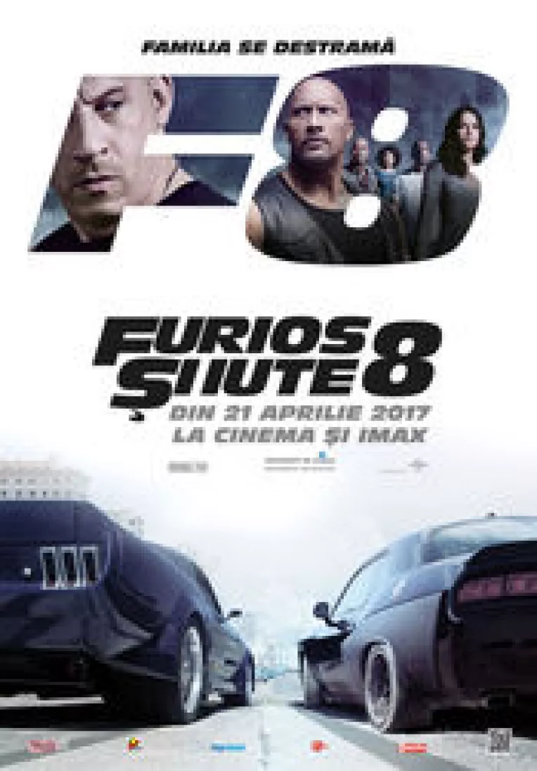 Filmul Furios si iute 8 va avea premiera pe 21 aprilie 2017