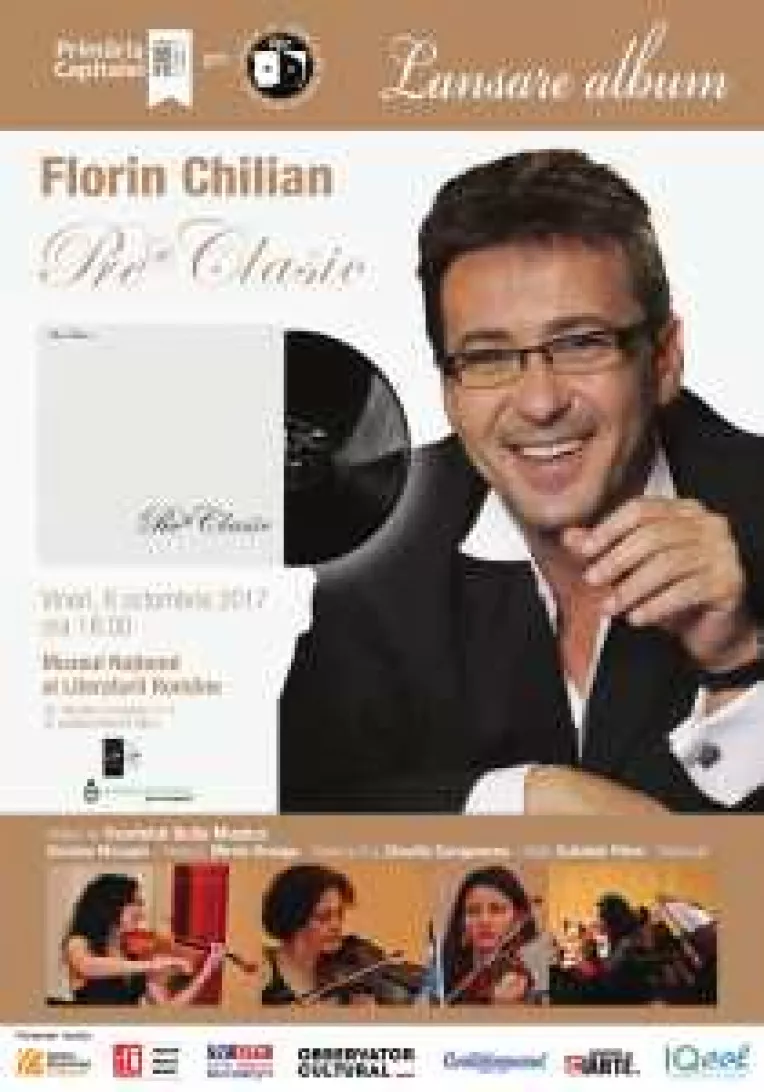 Florin Chilian lanseaza azi, la Muzeul Literaturii Romane, albumul Pre@Clasic