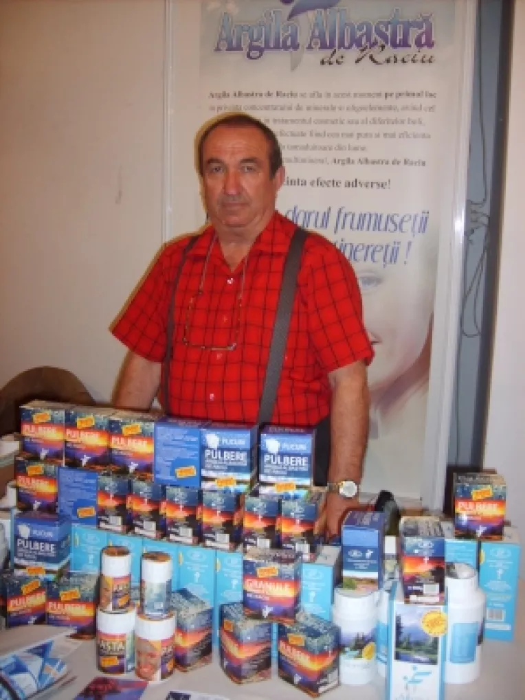 Garbu Petru, director la SC Romcosimpex SRL: "Am adus argila albastra de Raciu, la Sala Dalles!"

