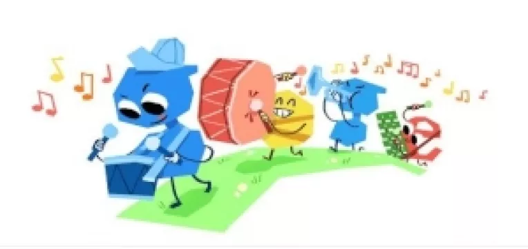 Google marcheaza Ziua Internationala a Copilului cu un Doodle special ce semnifica bucuria si veselia de a fi copil