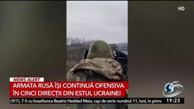 Herson, bombardat de rusi chiar in timpul discursului lui Vladimir Putin