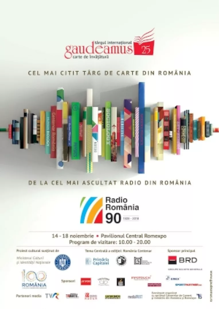 In perioada 14 - 18 noiembrie 2018, in Pavilionul Central Romexpo, are loc Targul International GAUDEAMUS - Carte de invatatura