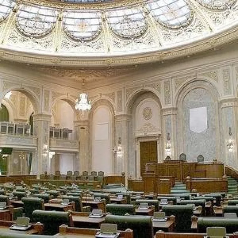 Incident cu alarma la Senat