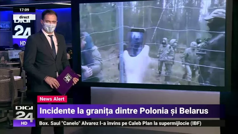 "Incident major" la granita Polonia - Belarus. Cea mai mare incercare de fortare a frontierei UE