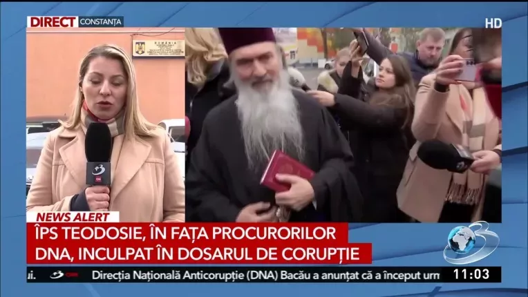 IPS Teodosie, in fata procurorilor DNA, inculpat in dosarul de cumparare de influenta