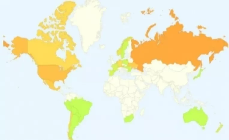 it.bzi.ro: Google a inclus Romania intr-o harta interactiva globala a gripei 