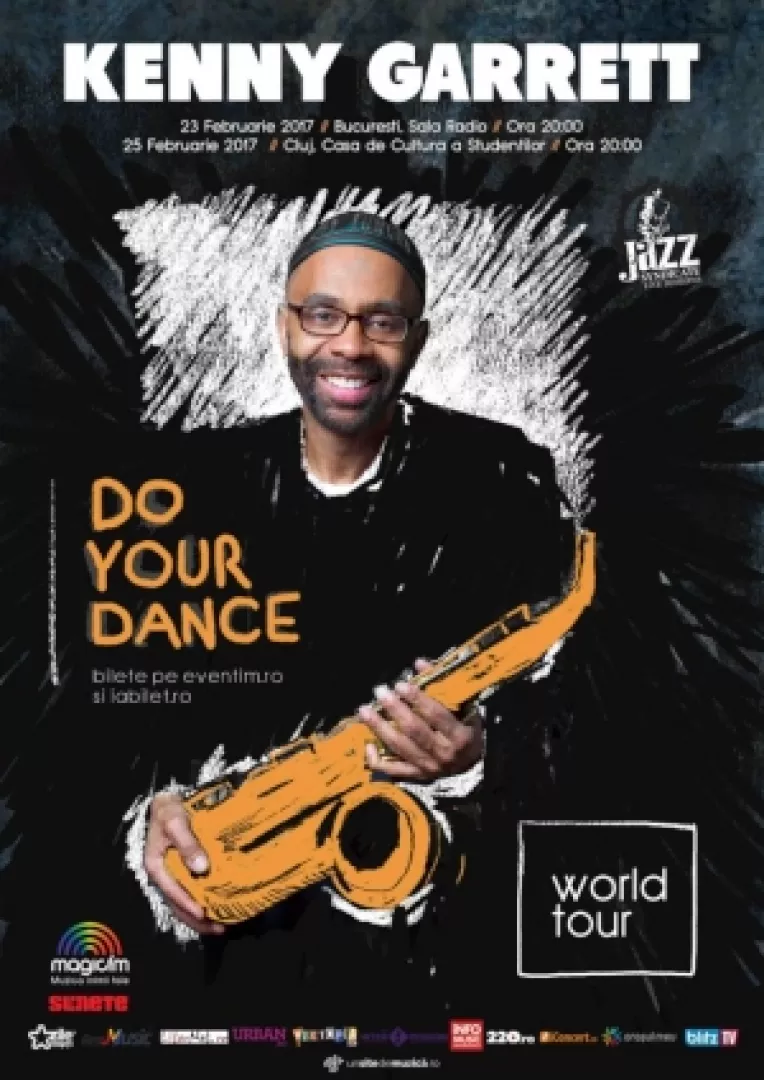 KENNY GARRETT prezinta recentul sau album, Do Your Dance, la Sala Radio
