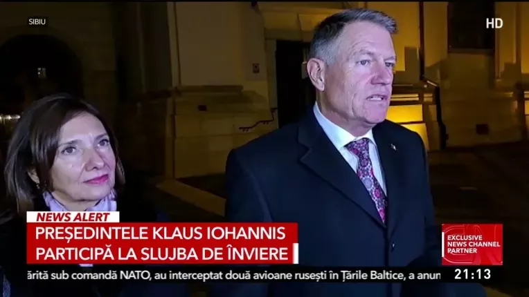 Klaus Iohannis, mesaj pentru credinciosii care sarbatoresc Pastele catolic