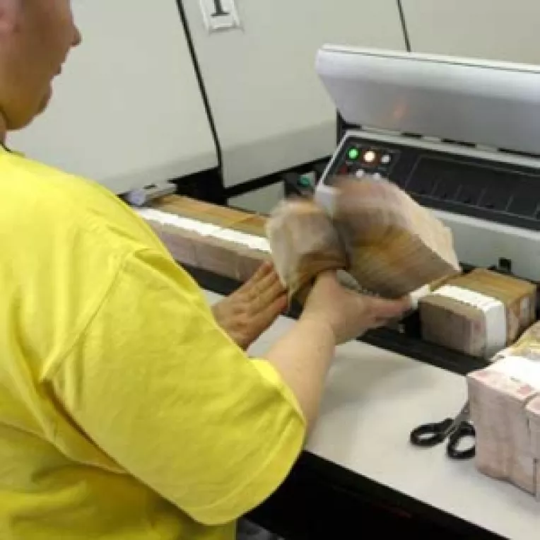 Leul, mai greu de falsificat decat euro