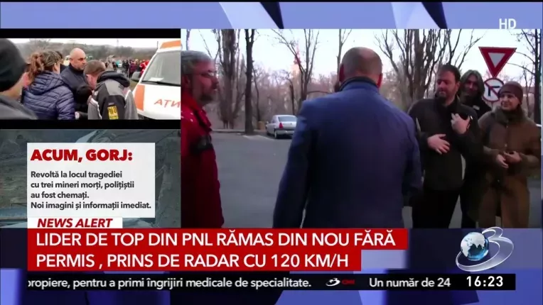 Lider de top din PNL, ramas din nou fara permis dupa ce a fost prins cu 120km/h