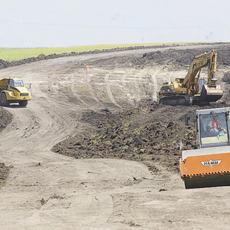 Lucrarile la Autostrada Transilvania au inceput si in Salaj
