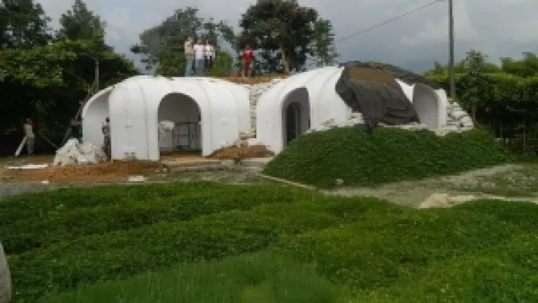 Magic Green Homes a lansat un kit pentru a construi in 3 zile o casa de hobbit