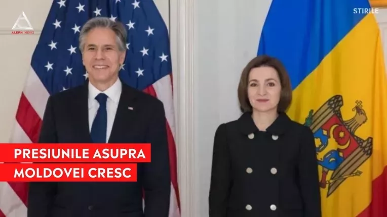 Maia Sandu a discutat cu Antony Blinken despre securitatea Republicii Moldova