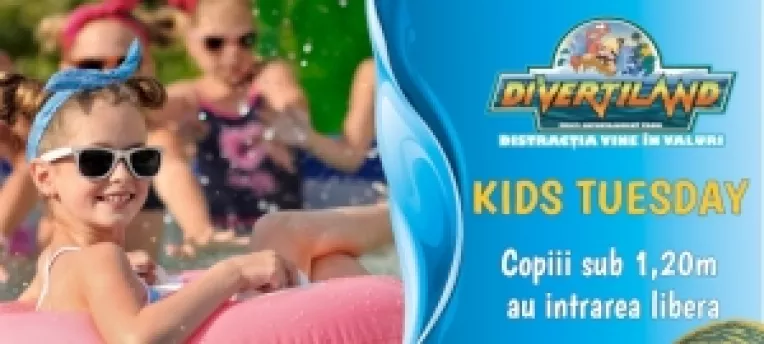 Martea este liber la balaceala pentru copii, la Divertiland