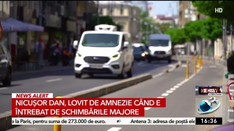 Nicusor Dan, lovit de amnezie cand e intrebat de schimbarile majore din Capitala