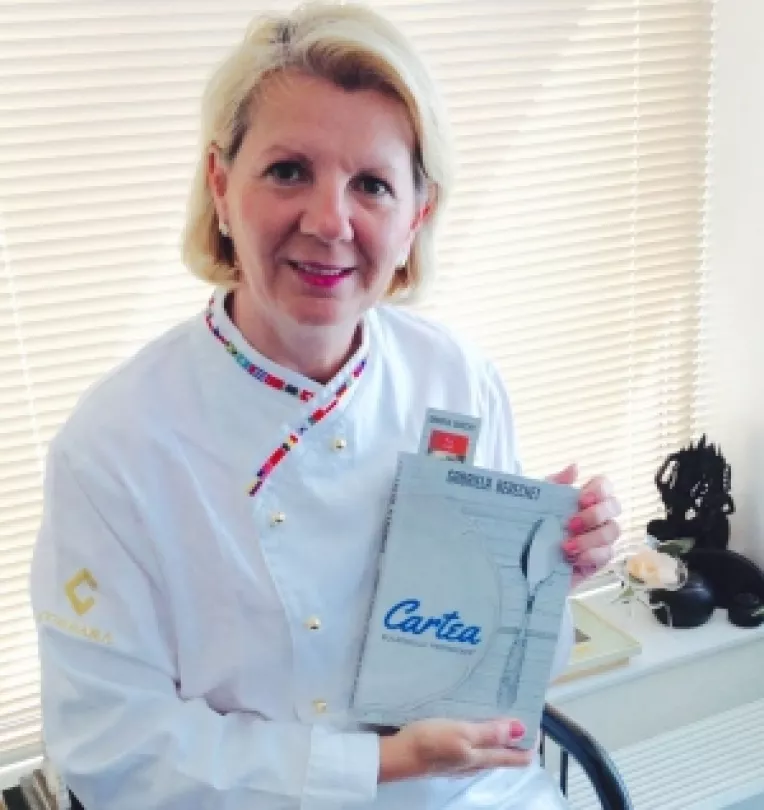 O aparitie editoriala exceptionala: CARTEA BUCATARULUI PROFESIONIST, de Gabriela Berechet