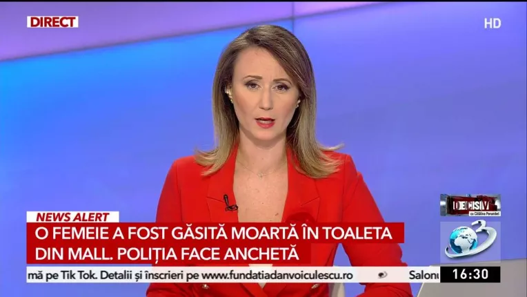 O femeie a fost gasita moarta in toaleta din mall, in Sibiu