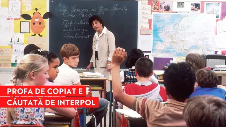 O profesoara este cautata de interpol
