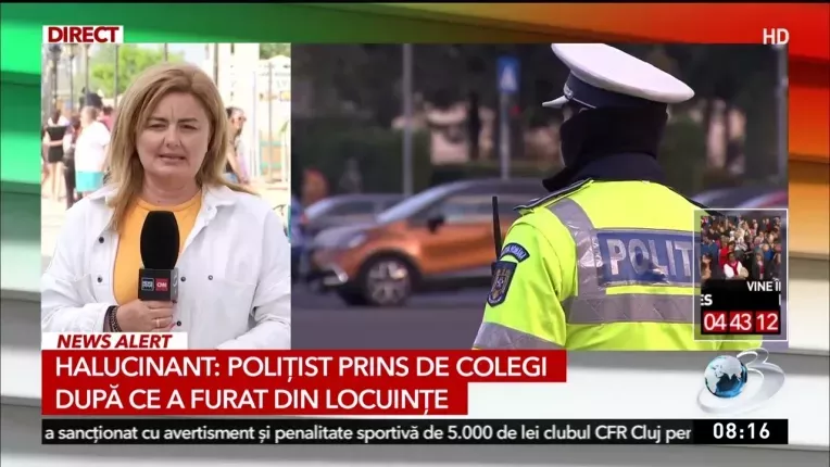 Politist din Prahova, arestat de colegi dupa ce a spart o locuinta si a furat 3.000 de lei