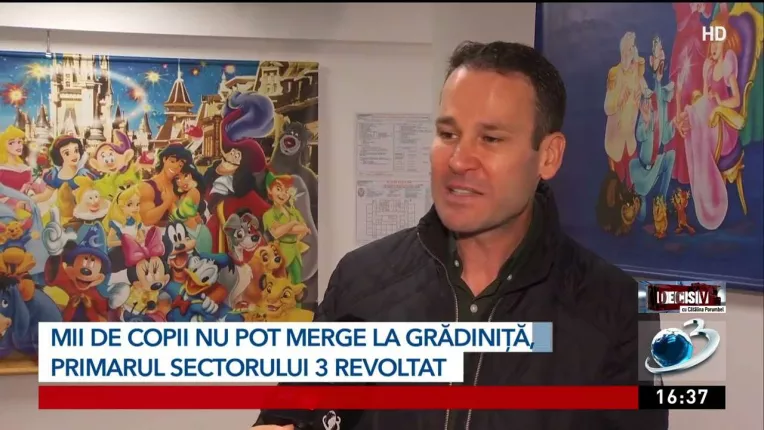 Primarul Sectorului 3, revoltat. Mii de copii nu pot merge la gradinita