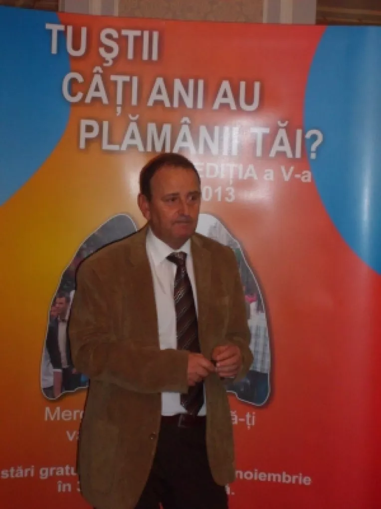 Prof. Dr. Florin Mihaltan: "Din pacate, romanii nu se prea inghesuie sa-si faca o spirometrie gratuita!"
