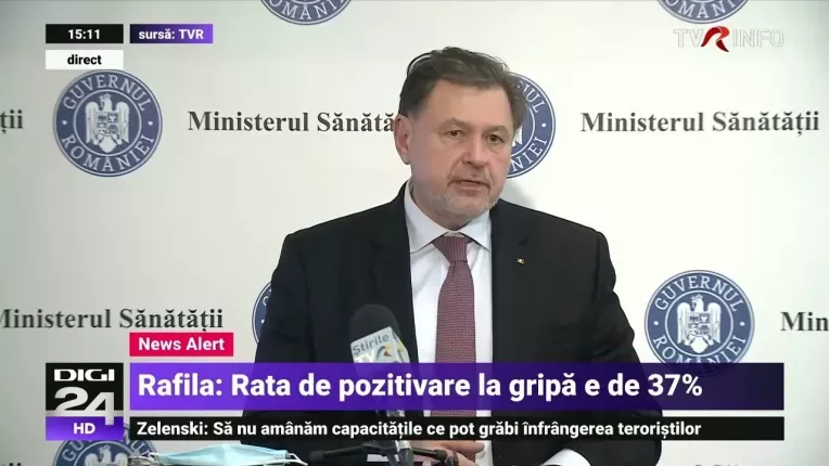 Rafila: Nu declaram epidemie de gripa pentru ca ar insemna impunerea unor restrictii