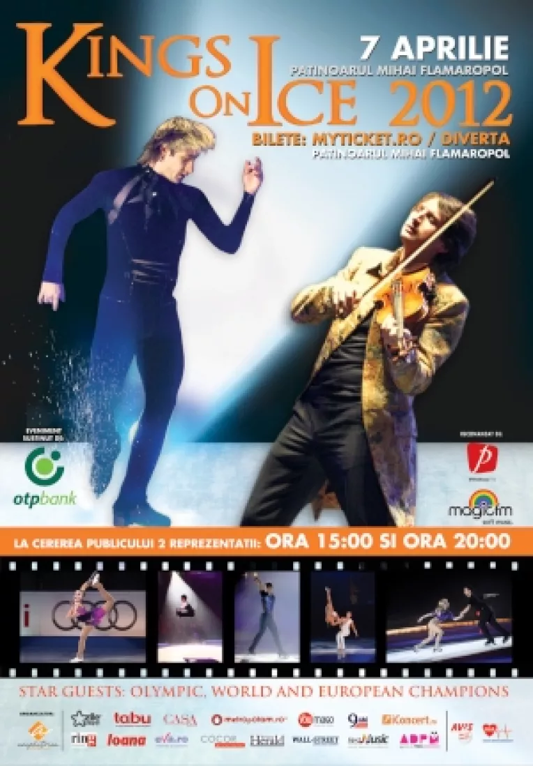 Regal de patinaj artistic la Bucuresti: incepe Kings On Ice 2012!