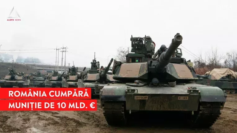 Romania cumpara munitie de 10 miliarde de euro