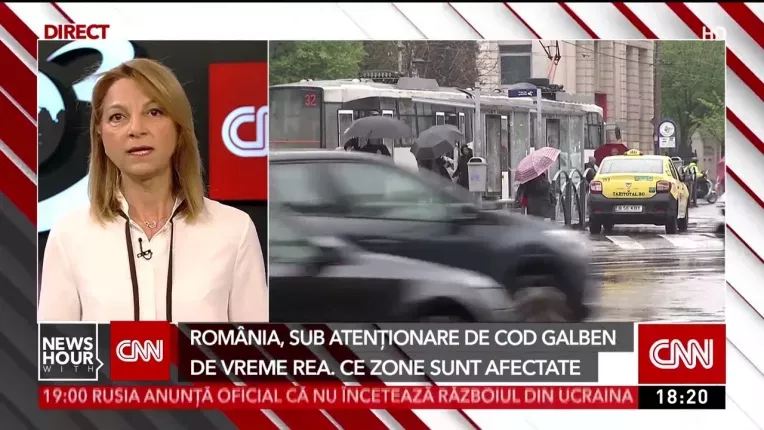 Romania, sub atentionari de cod galben de vreme rea. Ce zone sunt vizate. AMM, prognoza meteo actualizata